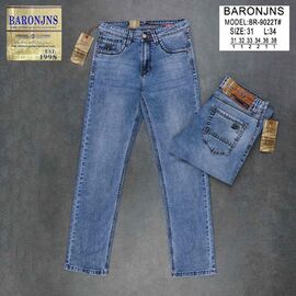 Джинси чоловічі BR9022 blue р.31-38 "Baron Jeans" недорого оптом від прямого постачальника