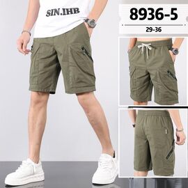 Шорти чоловічі 8936-5 khaki р.29-36 "Baron Jeans" недорого оптом від прямого постачальника