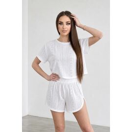 Фотография Пижама лёгкая женская 945 white р.S-XL "Trikotag" недорого оптом от прямого поставщика