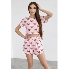 Фотография Пижама лёгкая женская 945 pink-red р.S-XL "Trikotag" недорого оптом от прямого поставщика