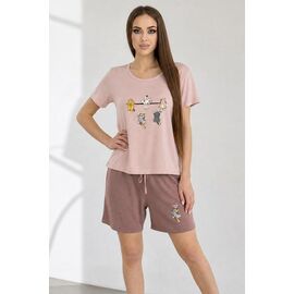 Фотография Пижама лёгкая женская 601091 nude р.S-XL "Trikotag" недорого оптом от прямого поставщика