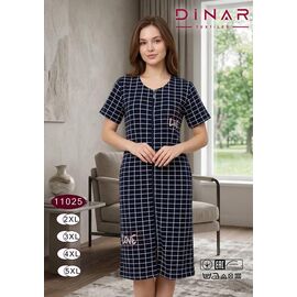 Фотография Халат женский 11025 black р.2XL-5XL "Anion" недорого оптом от прямого поставщика