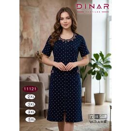 Фотография Халат женский 11121 navy р.2XL-5XL "Anion" недорого оптом от прямого поставщика