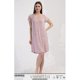 Фотография Ночнушка женская T217 pink р.S-XL "Trikotag" недорого оптом от прямого поставщика