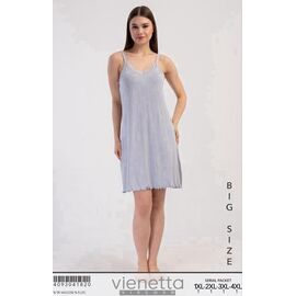 Фотография Ночнушка женская T208 l.grey р.XL-4XL "Trikotag" недорого оптом от прямого поставщика