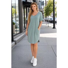 Фотография Ночнушка женская T287 olive р.XL-4XL "Trikotag" недорого оптом от прямого поставщика