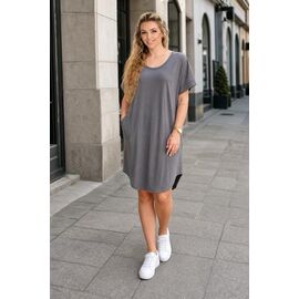 Фотография Ночнушка женская T289 grey р.XL-4XL "Trikotag" недорого оптом от прямого поставщика