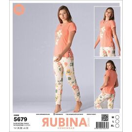 Фотография Пижама женская 5679 peach р.M-XL "Trikotag" недорого оптом от прямого поставщика