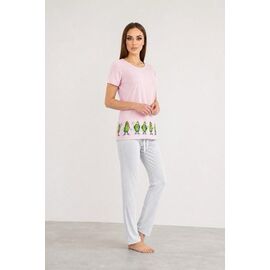 Фотография Пижама женская T372 pink р.S-XL "Trikotag" недорого оптом от прямого поставщика