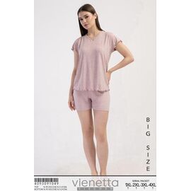 Фотография Пижама лёгкая женская T383 pink р.XL-4XL "Trikotag" недорого оптом от прямого поставщика