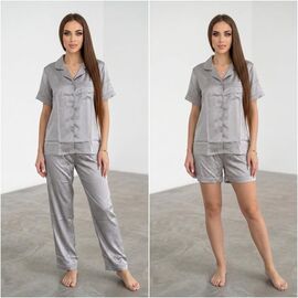 Фотография Комплект женский 3850 l.grey р.M-2XL "Trikotag" недорого оптом от прямого поставщика