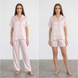Фотография Комплект женский 3320 apricot р.M-2XL "Trikotag" недорого оптом от прямого поставщика
