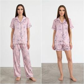 Фотография Комплект женский 3718 pink р.M-2XL "Trikotag" недорого оптом от прямого поставщика
