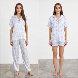 Фотография Комплект женский 3949 l.blue р.M-2XL "Trikotag" недорого оптом от прямого поставщика