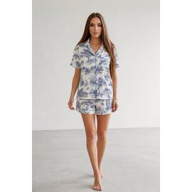 Фотография Пижама лёгкая женская 998 blue р.M-2XL "Trikotag" недорого оптом от прямого поставщика