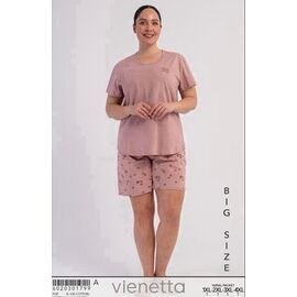 Фотография Пижама лёгкая женская T744 pink р.XL-4XL "Trikotag" недорого оптом от прямого поставщика