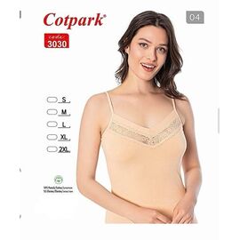Фотография Майка женская 3030 beige р.S "Trikotag" недорого оптом от прямого поставщика