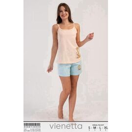 Фотография Пижама лёгкая женская T773 beige р.S-XL "Trikotag" недорого оптом от прямого поставщика