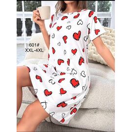 Фотография Ночнушка женская 601 white р.2XL-4XL "Anion" недорого оптом от прямого поставщика
