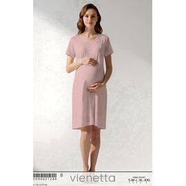 Фотография Ночнушка женская T1386 pink р.S-XL "Trikotag" недорого оптом от прямого поставщика