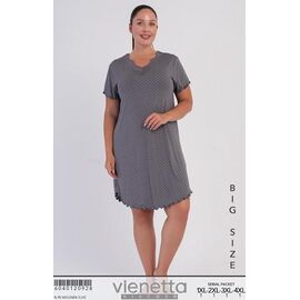 Фотография Ночнушка женская T1423 grey р.XL-4XL "Trikotag" недорого оптом от прямого поставщика