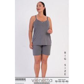 Фотография Пижама лёгкая женская T1426 grey р.XL-4XL "Trikotag" недорого оптом от прямого поставщика