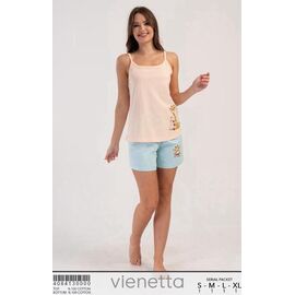 Фотография Пижама лёгкая женская T1413 beige р.S-XL "Trikotag" недорого оптом от прямого поставщика