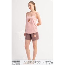 Фотография Пижама лёгкая женская T1412 pink р.S-XL "Trikotag" недорого оптом от прямого поставщика