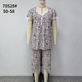 Фотография Пижама лёгкая женская 70528 brown р.50-58 "Anion" недорого оптом от прямого поставщика