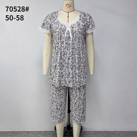 Фотография Пижама лёгкая женская 70528 grey р.50-58 "Anion" недорого оптом от прямого поставщика