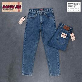 Джинси підліткові M802 navy р.26-32 "Baron Jeans" недорого оптом від прямого постачальника