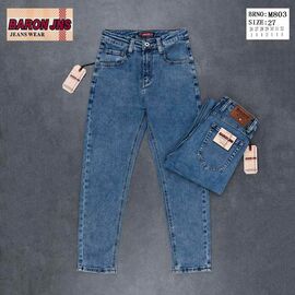 Джинси підліткові M803 navy р.26-32 "Baron Jeans" недорого оптом від прямого постачальника