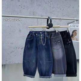 Джинси підліткові 2630 navy р.22-26 "Baron Jeans" недорого оптом від прямого постачальника
