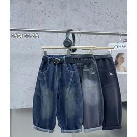 Джинси підліткові 2651 black р.22-26 "Baron Jeans" недорого оптом від прямого постачальника