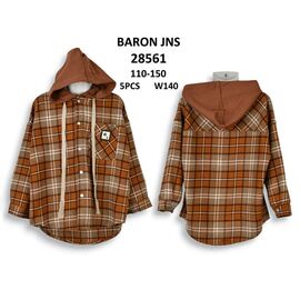 Сорочка підліткова 28561 camel р.110-150 "Baron Jeans" недорого оптом від прямого постачальника