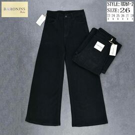 Джинси підліткові 261-2 black р.23-28 "Baron Jeans" недорого оптом від прямого постачальника