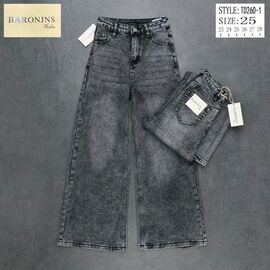 Джинси підліткові 260-1 d.grey р.23-28 "Baron Jeans" недорого оптом від прямого постачальника