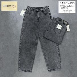 Джинси підліткові 252-1 d.grey р.24-29 "Baron Jeans" недорого оптом від прямого постачальника
