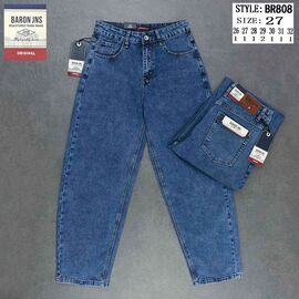Джинси підліткові 808 blue р.26-32 "Baron Jeans" недорого оптом від прямого постачальника