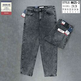 Джинси чоловічі M625-2 grey р.29-36 "Baron Jeans" недорого оптом від прямого постачальника