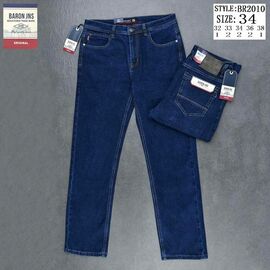 Джинси чоловічі 2010 navy р.32-38 "Baron Jeans" недорого оптом від прямого постачальника