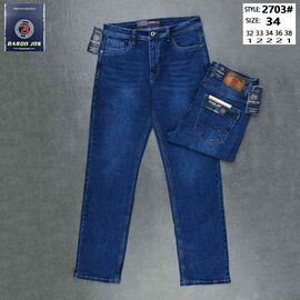 Джинси чоловічі 2703 navy р.32-38 "Baron Jeans" недорого оптом від прямого постачальника