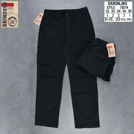 Джинси чоловічі 7501-1 black р.32-38 "Baron Jeans" недорого оптом від прямого постачальника