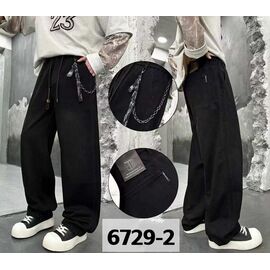 Джинси чоловічі 6729-2 black р.28-36 "Baron Jeans" недорого оптом від прямого постачальника