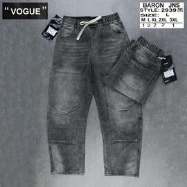 Джинси чоловічі 2939 grey р.M-3XL "Baron Jeans" недорого оптом від прямого постачальника