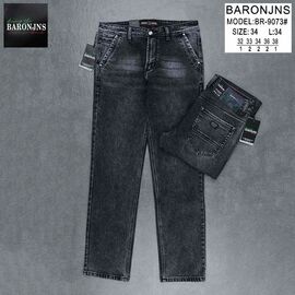 Джинси чоловічі 9073 d.grey р.32-38 "Baron Jeans" недорого оптом від прямого постачальника