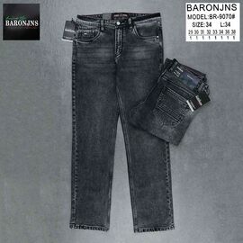 Джинси чоловічі 9070 d.grey р.29-38 "Baron Jeans" недорого оптом від прямого постачальника