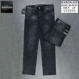 Джинси чоловічі 9072 d.grey р.31-38 "Baron Jeans" недорого оптом від прямого постачальника