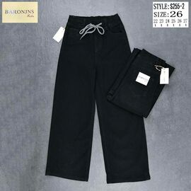 Джинси підліткові 255-2 black р.22-27 "Baron Jeans" недорого оптом від прямого постачальника