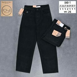 Джинси підліткові 840-1 black р.25-31 "Baron Jeans" недорого оптом від прямого постачальника